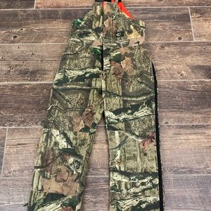 Mossy Oak Camo Snow Bibs Size Medium 8-10